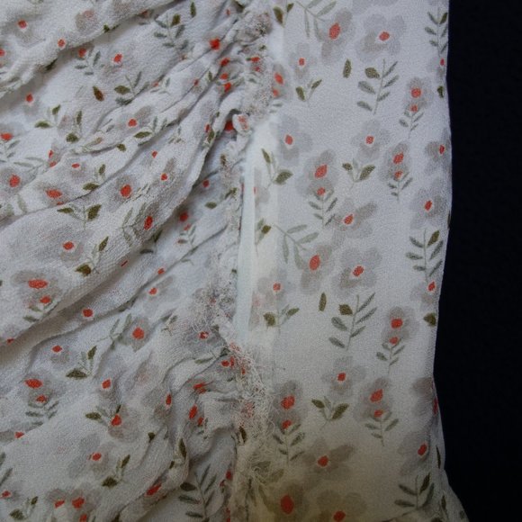 Italian Designer Otto d'Ame floral crepe dress size 4 - Picture 9 of 13